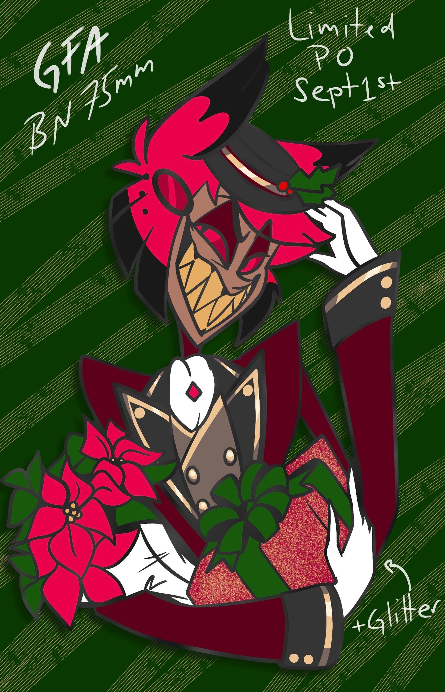 Early access Alastor Xmas Flowers & RadioStatic variations