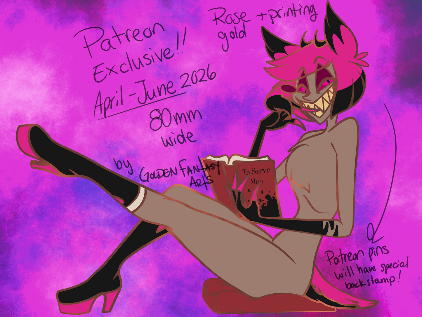 LE Patreon pin exclusives