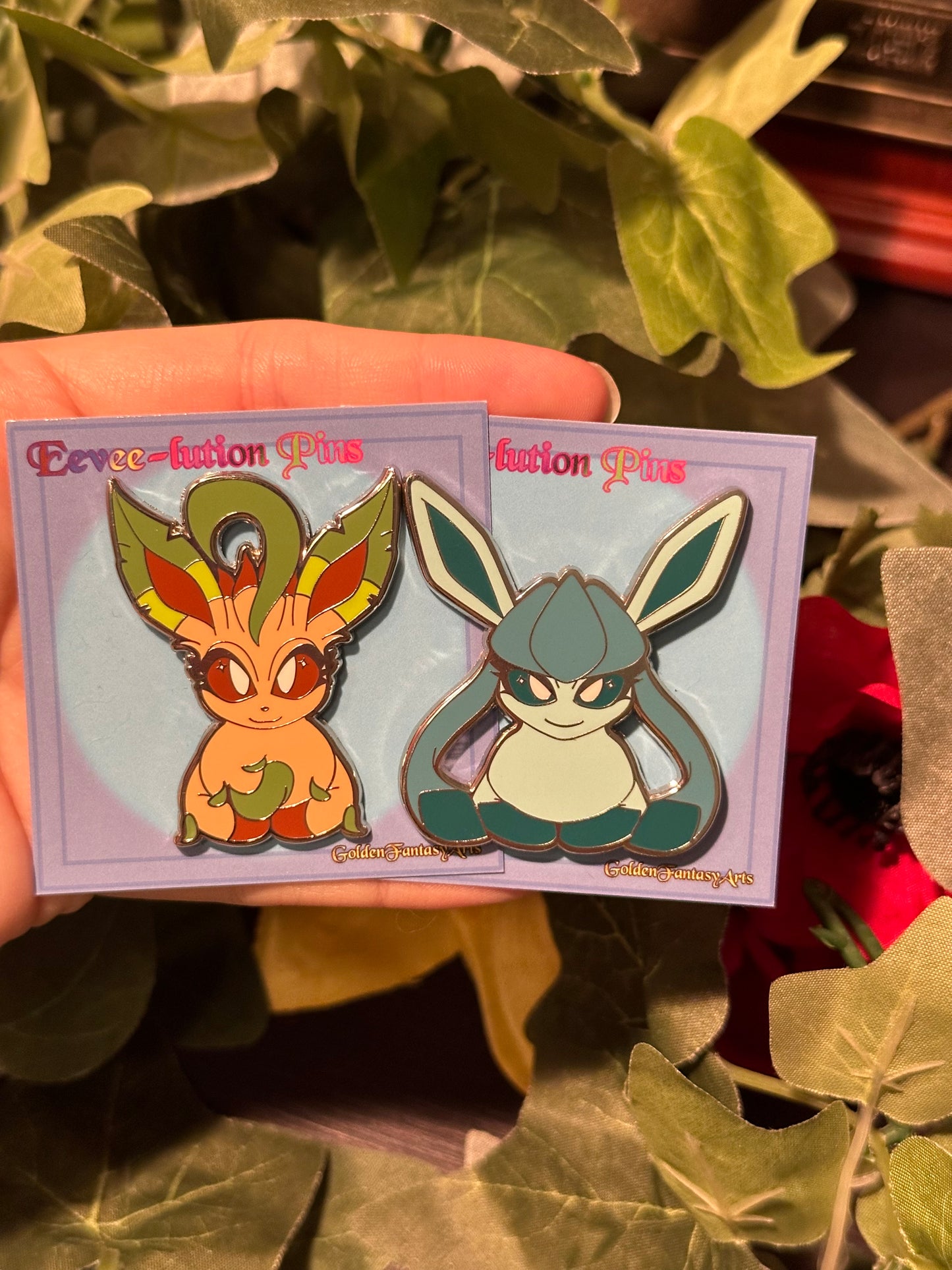 Eeveelution Pins  hard enamel 50 mm