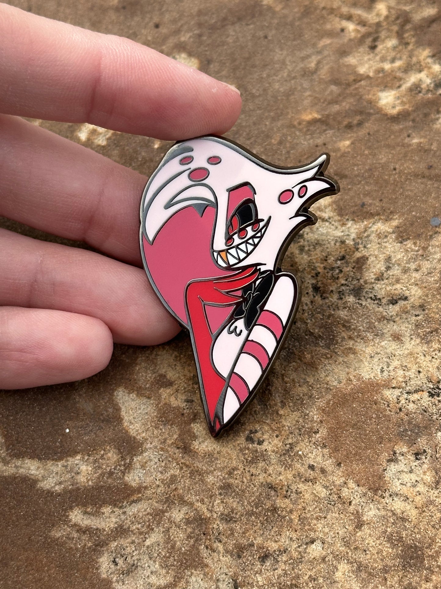 Hazbin boys with Heart - Run 1 - 50 mm Hard Enamel Pins