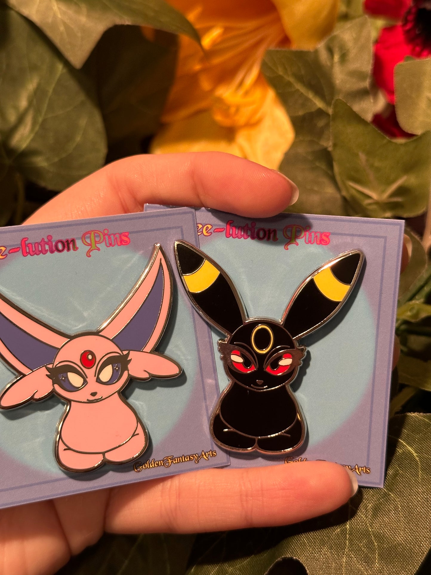 Eeveelution Pins  hard enamel 50 mm