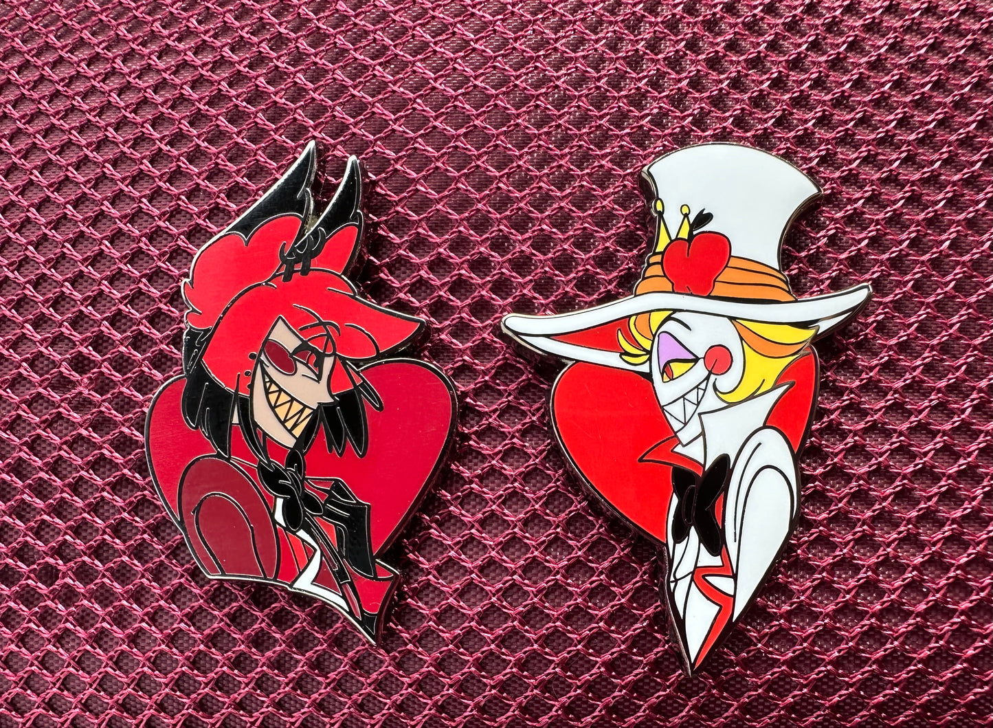 Hazbin boys with Heart - Run 1 - 50 mm Hard Enamel Pins