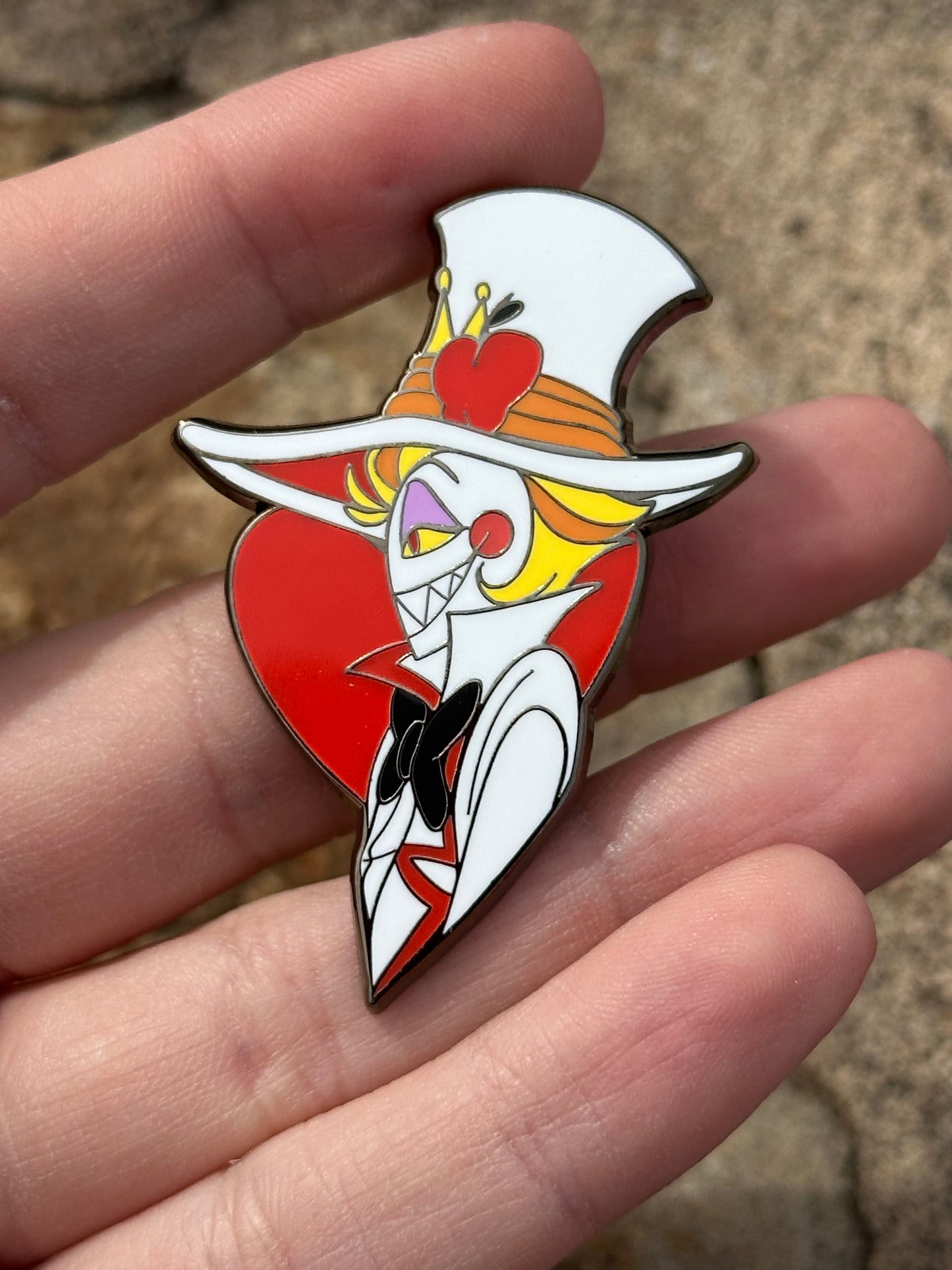 Hazbin boys with Heart - Run 1 - 50 mm Hard Enamel Pins