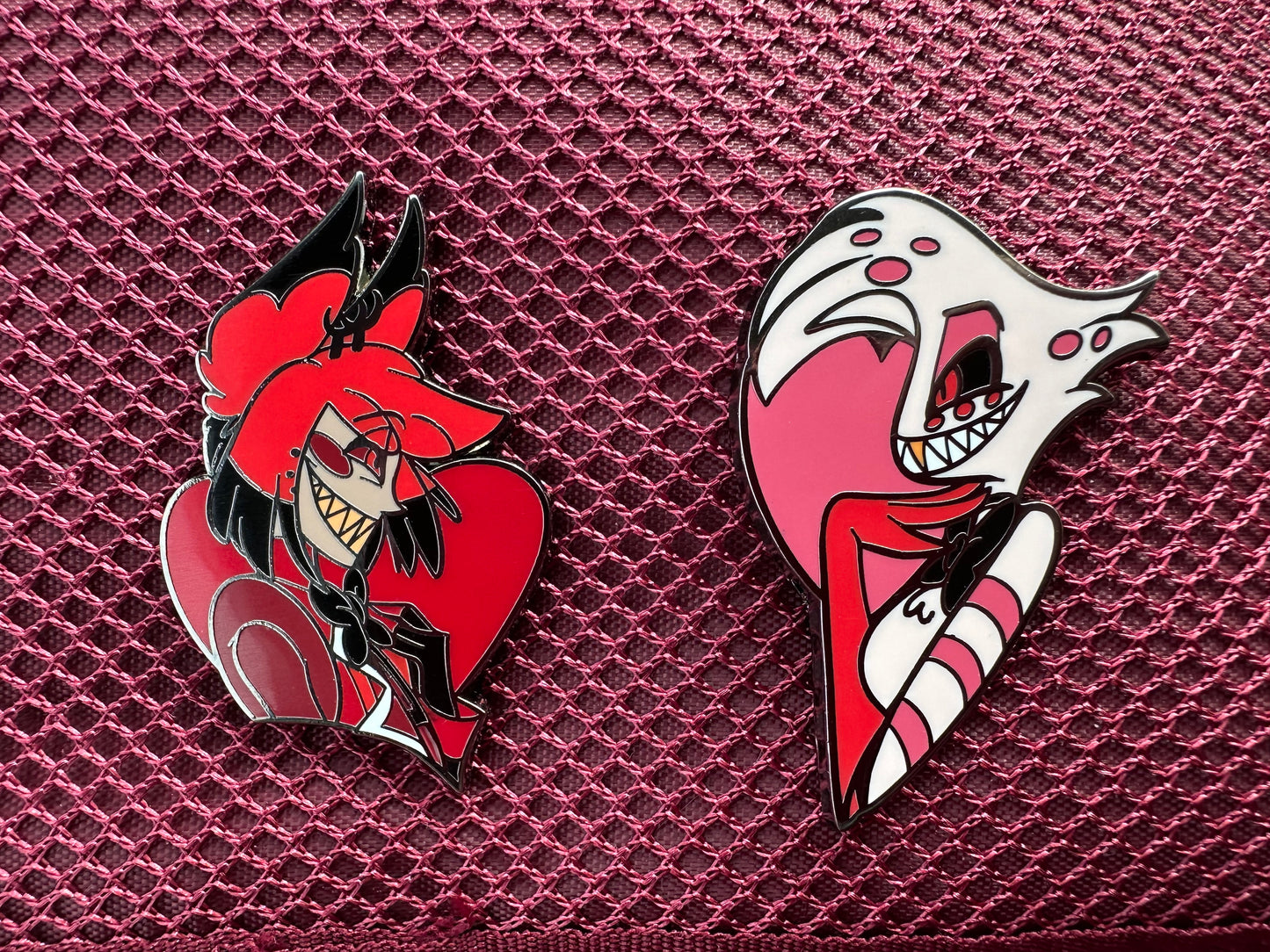 Hazbin boys with Heart - Run 1 - 50 mm Hard Enamel Pins