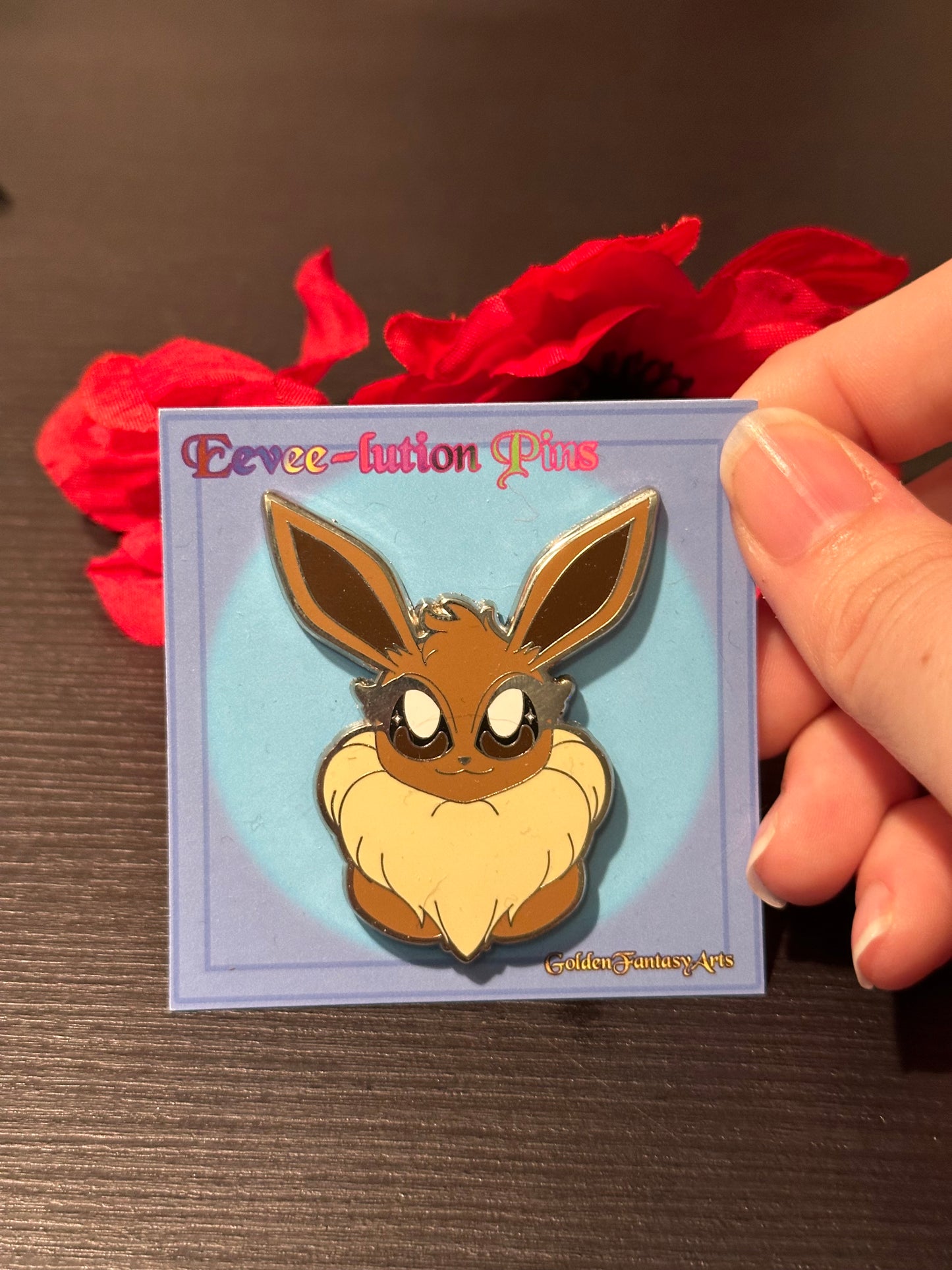 Eeveelution Pins  hard enamel 50 mm