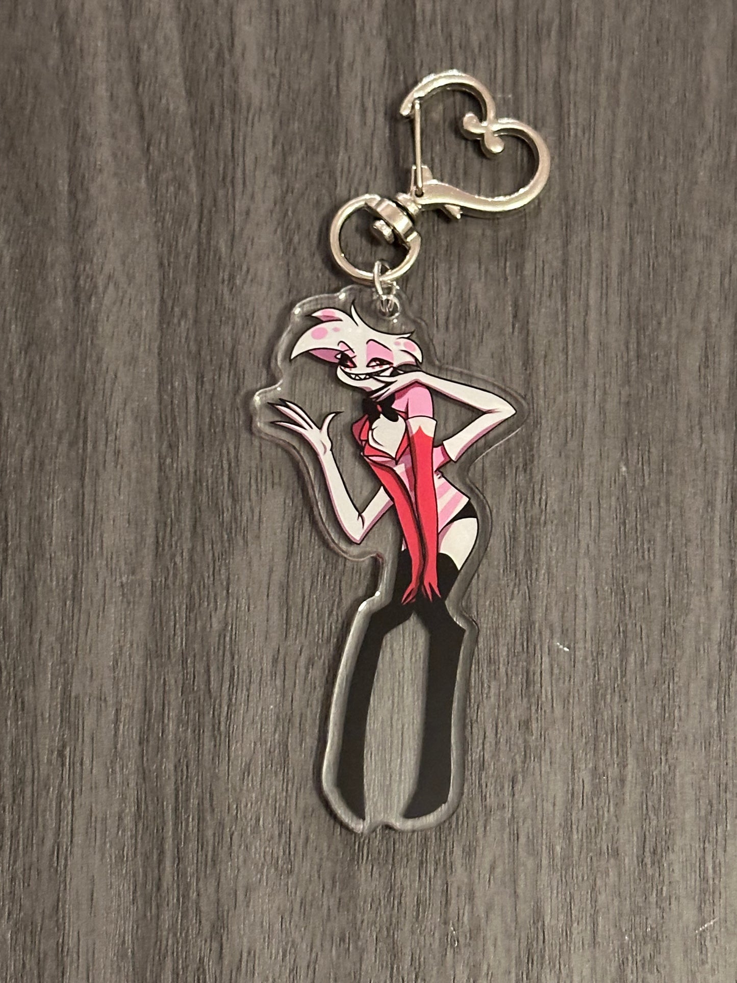 Hazbin Cast Double-sided Acrylic Keychain 3 inch