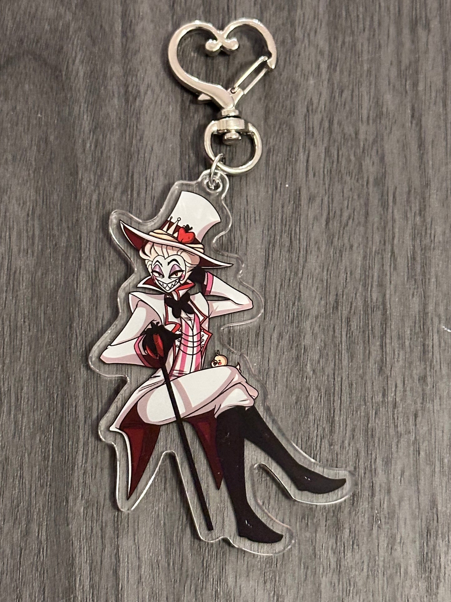 Hazbin Cast Double-sided Acrylic Keychain 3 inch