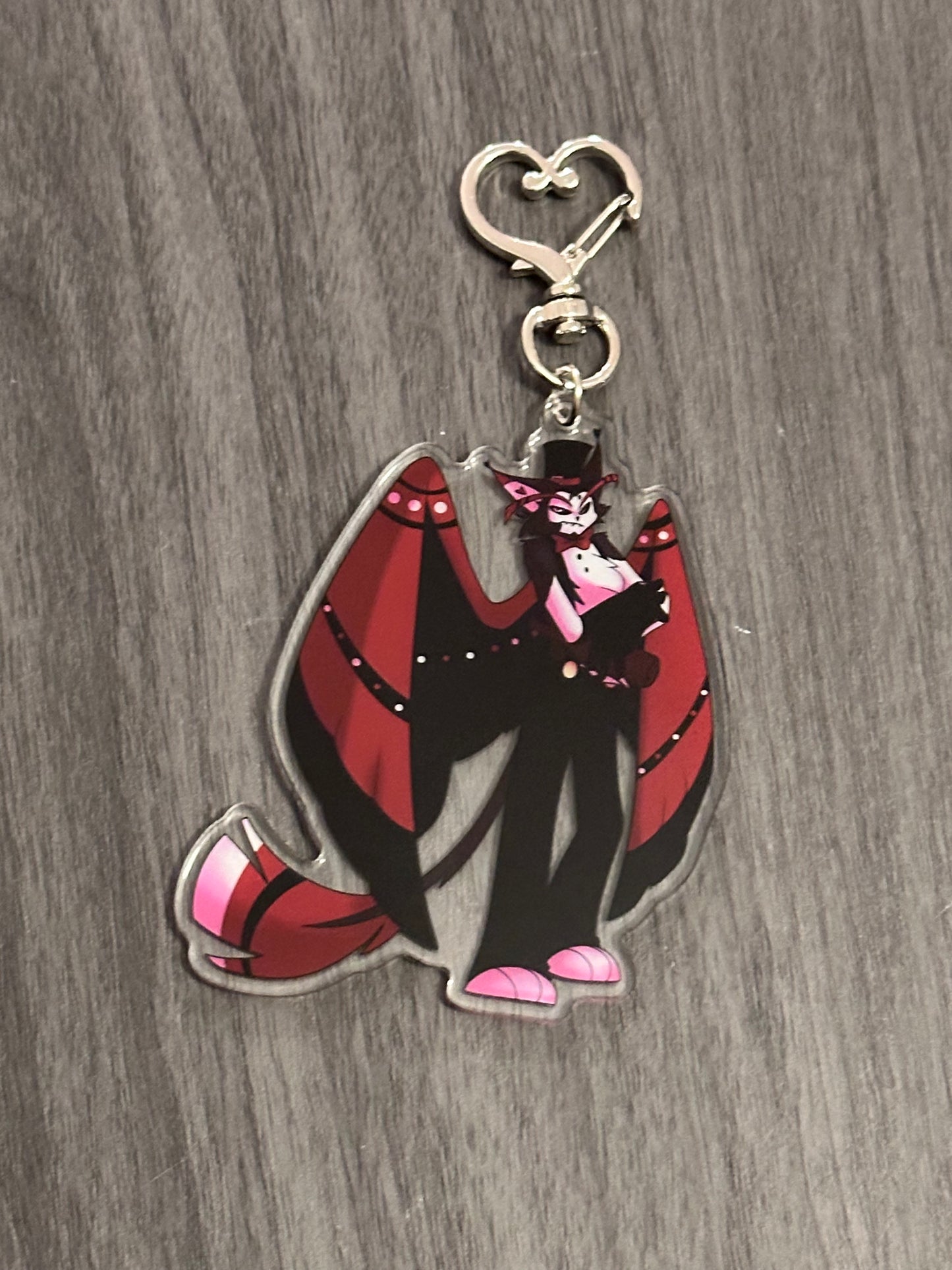 Hazbin Cast Double-sided Acrylic Keychain 3 inch