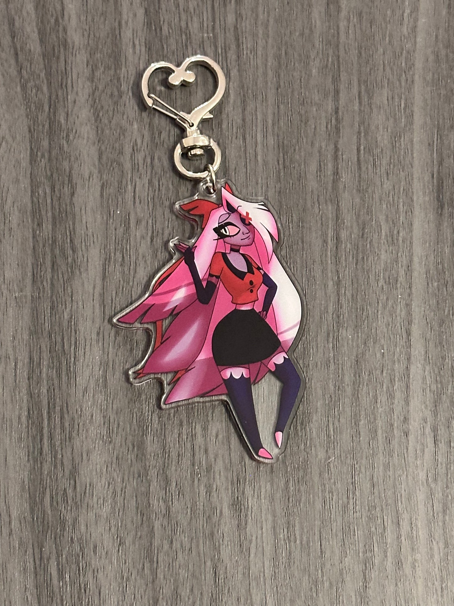 Hazbin Cast Double-sided Acrylic Keychain 3 inch