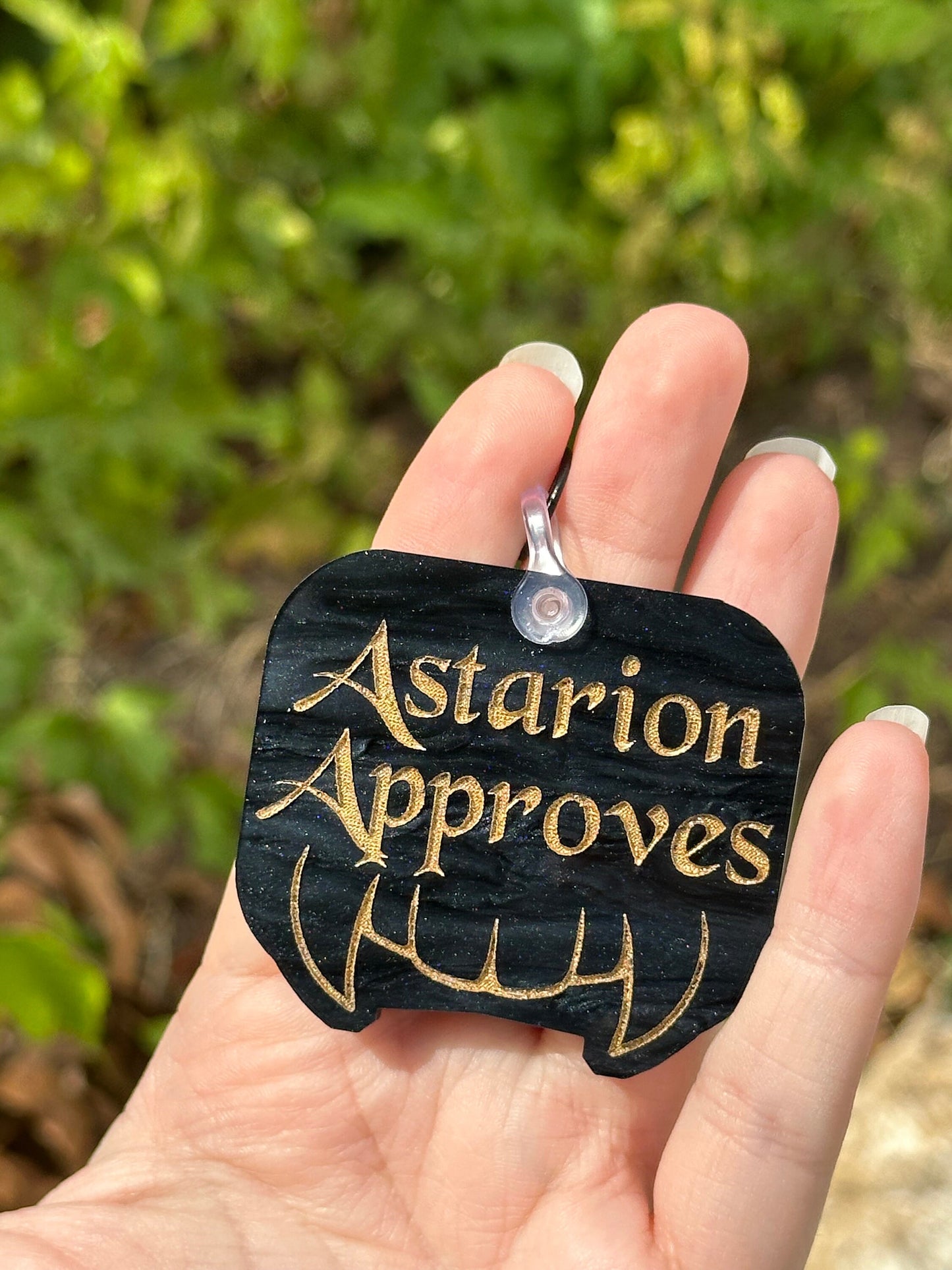 Astarion Approves Acrylic Keychain